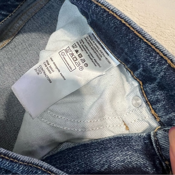 Calvin Klein Indigo Wide Leg Jeans - Picture 3 of 6